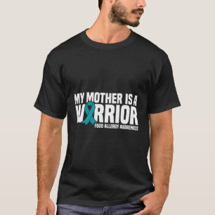 T-shirt Ma Mère Est Un Guerrier Conscience De L'Allergie A