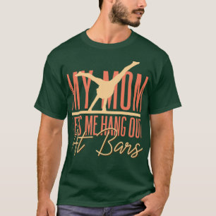 T-shirt Ma Mère Me Laisse Me Tenir Dans Les Bars Flip Wome