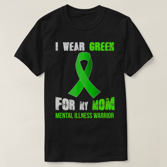 T-SHIRT MA MÈRE MON GARDIEN DE MALADIE MENTALE (Design devant)