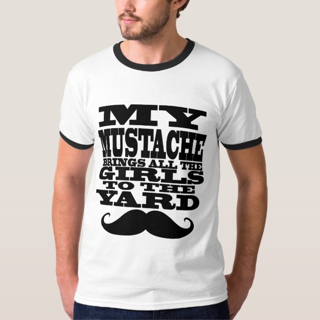 T-shirt Ma Moustache (Devant)