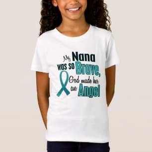 T-Shirt Ma Nana Était Si Courageuse Dieu Lui A Fait Un T-S