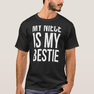 T-shirt Ma Nièce Est Ma Bestie Les Meilleurs Amis