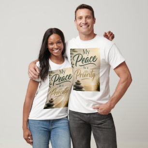 T-shirt Ma paix est une priorité