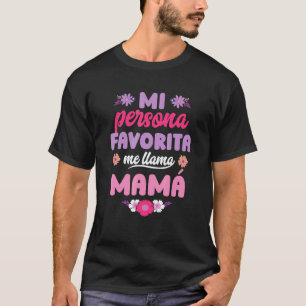 T-shirt Ma personne préférée Llama Me Mignonne et Maman or