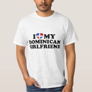 T-shirt Ma petite amie dominicaine