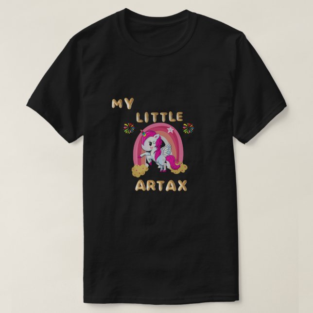 T-shirt ma petite artaxe (Design devant)