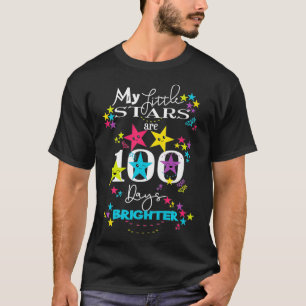T-shirt Ma Petite Étoile Sont 100 Jours Plus Belle Idée Po
