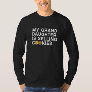 T-shirt Ma Petite-Fille Vend Des Cookies Cookie Scout L