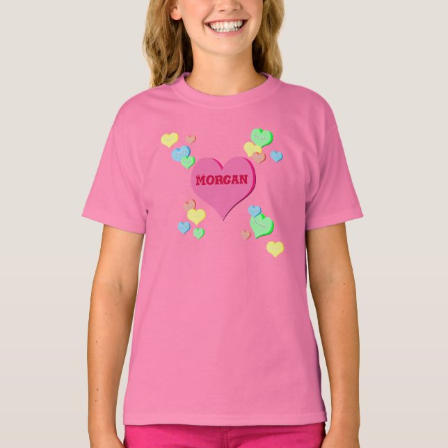 T-shirt Ma petite Valentine (Devant)