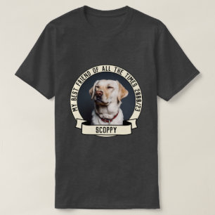 T-shirt Ma photo de chien