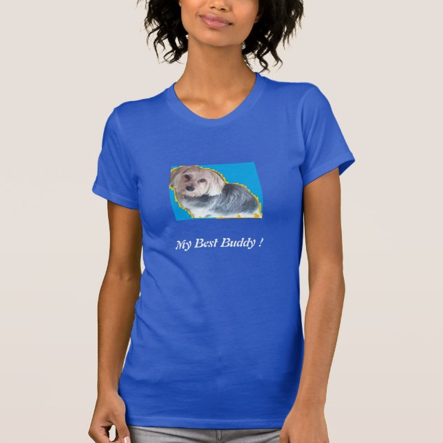 T-shirt Ma pièce en t d'ami (Devant)