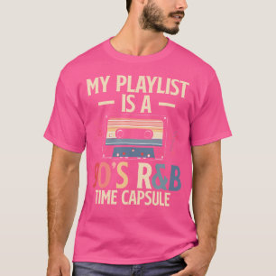 T-shirt Ma Playlist Est Un Amoureux De Musique Rb 90S