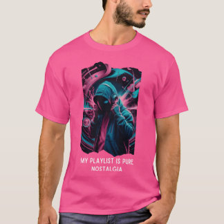T-shirt Ma playlist est un cadeau de pure nostalgie