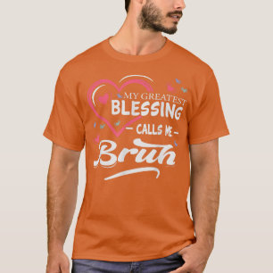 T-shirt Ma Plus Grande Bénédiction M'Appelle Forme De Coeu