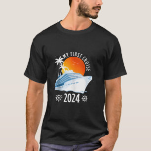 T-shirt Ma première croisière 2024 Vacation Matching Famil
