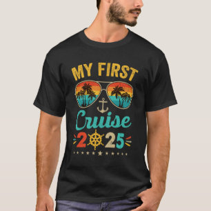 T-shirt Ma Première Croisière 2025 Tee Family Vacation Cru