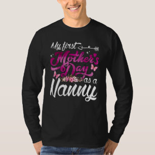 T-shirt Ma Première Fête Des Mères Comme Nounou Première N