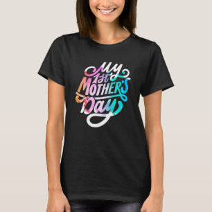 T-shirt Ma première fête des mères pour les femmes enceint
