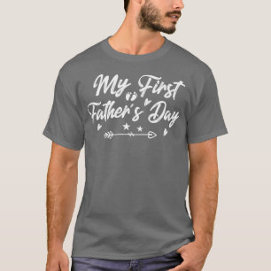 T-shirt Ma première Fête des pères 2021 Bonne Fête des pèr