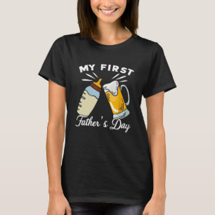 T-shirt Ma première Fête des pères Drôle Papa