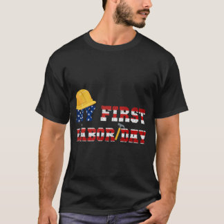 T-shirt Ma Première Fête Du Travail, Joyeuse Fête Du Trava