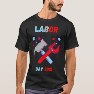 T-shirt Ma première fête du travail, Joyeuse fête du trava