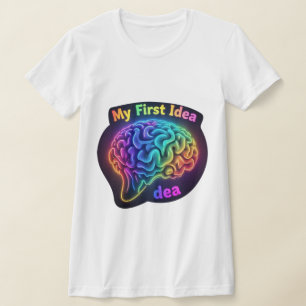 T-shirt Ma première idée - Conception créative et inspiran