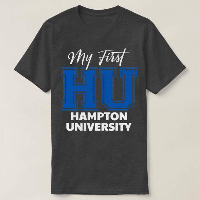 T-shirt Ma première université HU Hampton (Design devant)