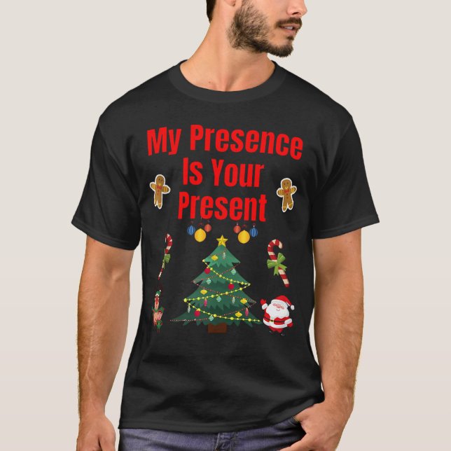T-shirt Ma Présence Est Votre Présente (Devant)
