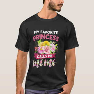 T-shirt Ma Princesse Préférée M'appelle Momo Bonne Fête de