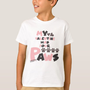 T-shirt Ma Saint Valentin A Quatre Presses