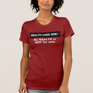 T-shirt Ma santé n'est pas en vente