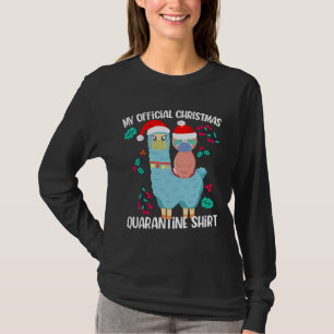 T-shirt Ma Sloth de quarantaine officielle de Noël