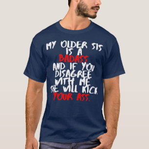 T-shirt Ma soeur aînée est un âne