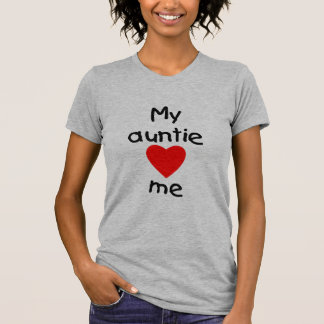 T-shirt Ma tante Loves Me