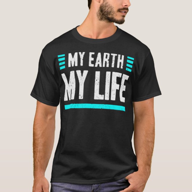 T-shirt Ma terre ma vie (Devant)
