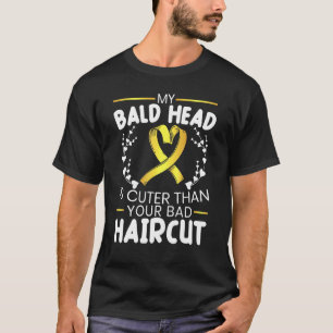 T-shirt Ma Tête De Balle Est Plus Mignonne Que Ton Mauvais