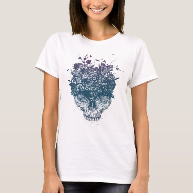 T-shirt Ma tête est une jungle (Devant)