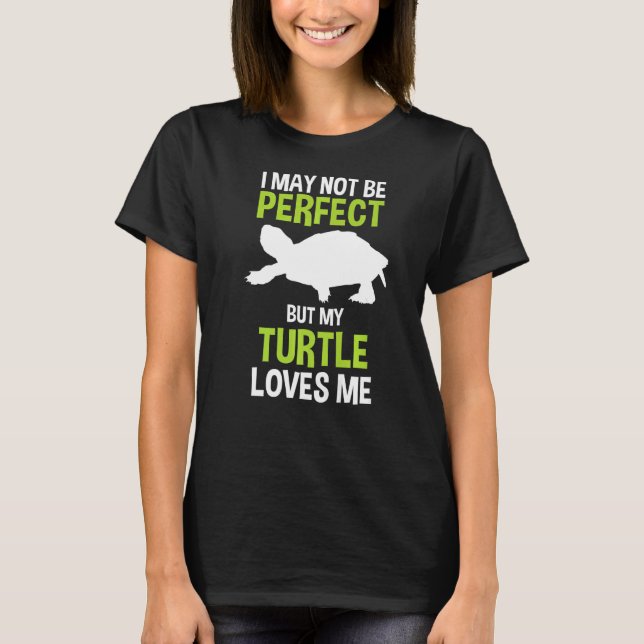 T-shirt Ma tortue m'aime (Devant)
