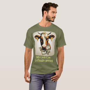 T-shirt Ma vache en argent est enfin arrivée