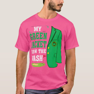 T-shirt Ma Veste Verte Est Dans Le Golf De La Lavage 2024 