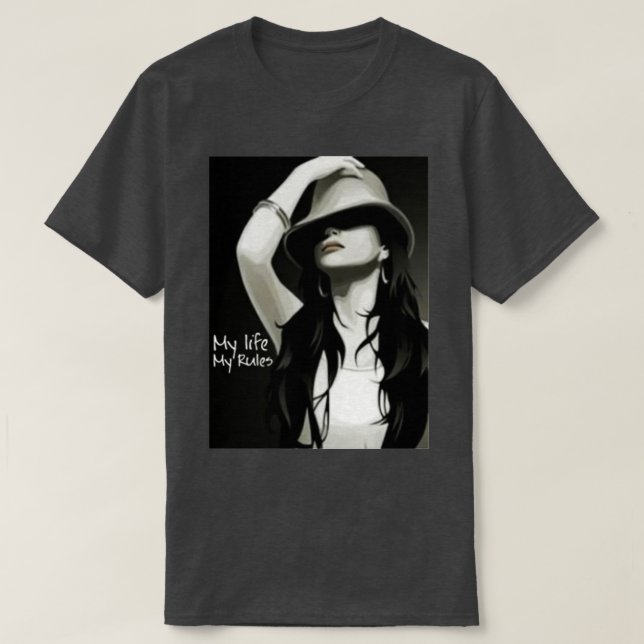 T-shirt Ma vie mes règles 4 (Design devant)