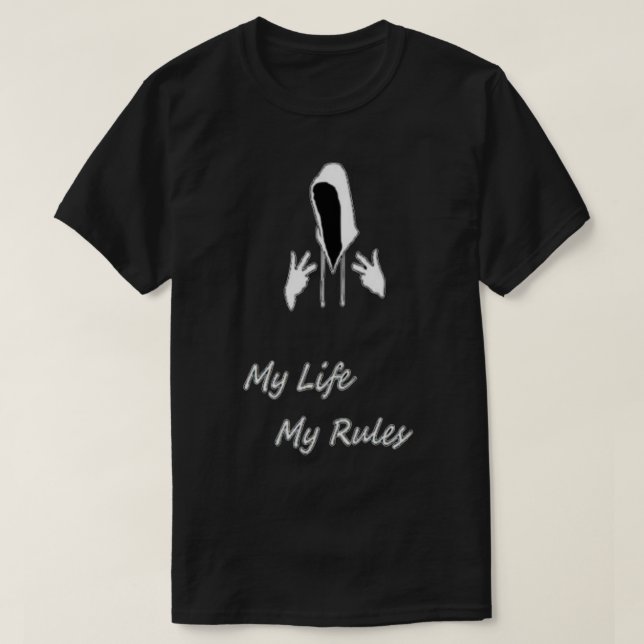 T-shirt Ma vie mes règles 5 (Design devant)