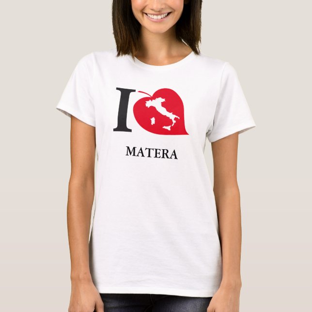 T-shirt Ma ville italienne (Devant)
