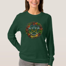 Mabon Vin Vin Wreath avec Pentacle