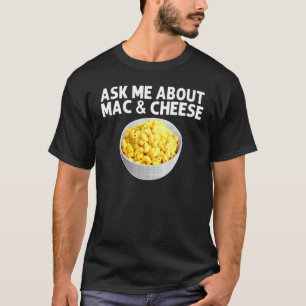 T-shirt Mac And Cheese Cool Pour Hommes Femmes Macaroni No