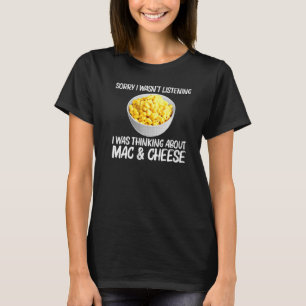 T-shirt Mac And Cheese Cool Pour Hommes Femmes Macaroni No