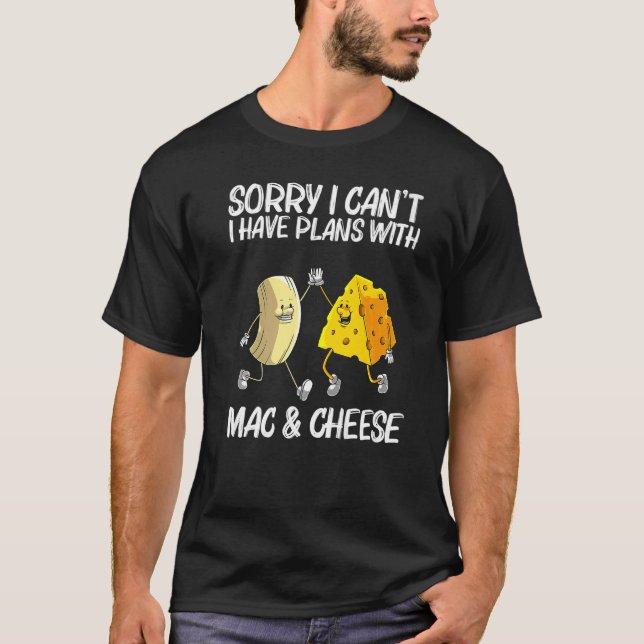 T-shirt Mac & Cheese Cool Pour Hommes Femmes Macar Au From (Devant)