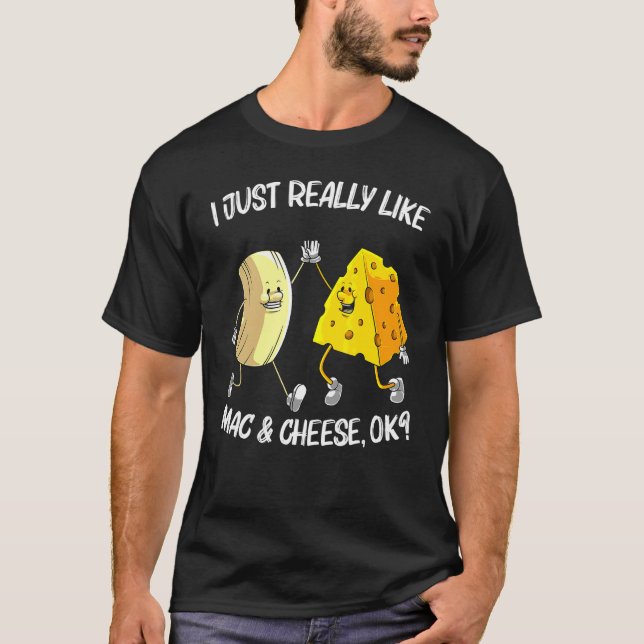 T-shirt Mac & Cheese Cool Pour Hommes Femmes Macaroni Au F (Devant)