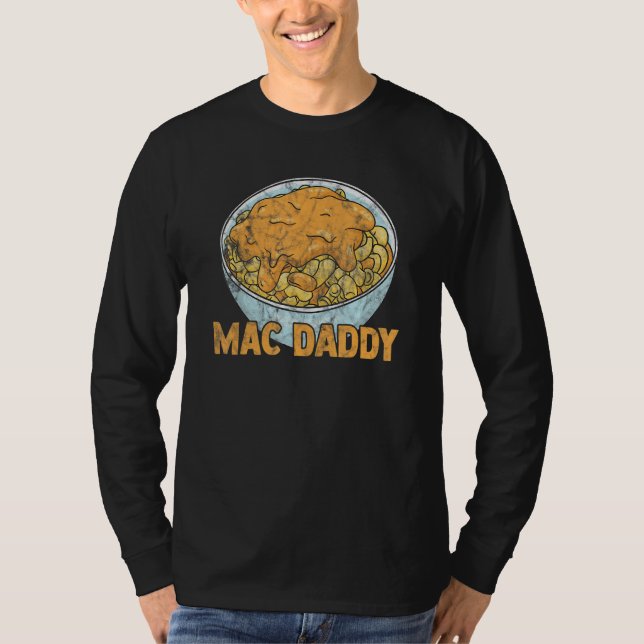 T-shirt Mac Daddy Chessy Macaroni Papa (Devant)